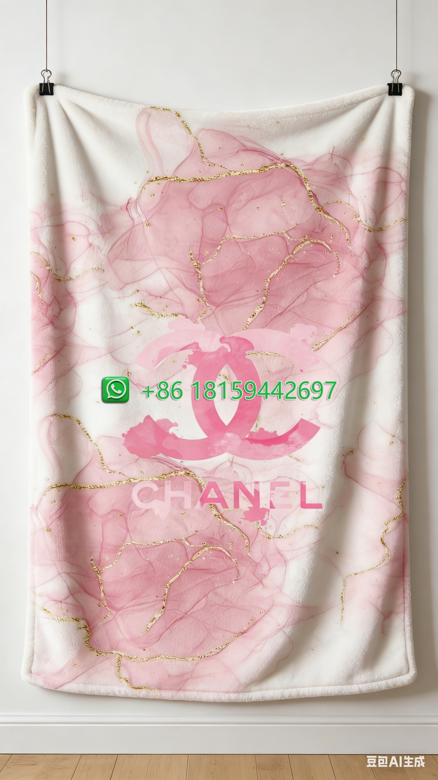 Chanel Throw Blankets